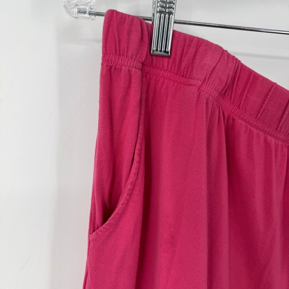 Magnetic Me Women's Pajama Lounge Shorts Set XXL Pink Modal Pockets Maternity - Picture 8 of 11
